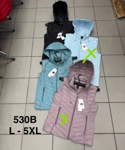 Kamizelki damskie,size l-5xl,Paczka 6szt,1kolor