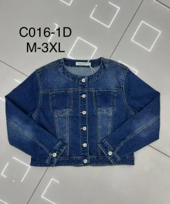 Kurtki Jeansowe Damskie,Size m-3xl,paczka 10szt, 1 kolor