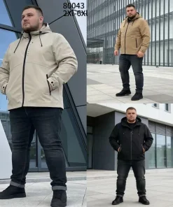 Kurtki MĘSKA ,size 2-6xl,Paczka 5szt,1kolor