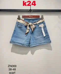 Spodenki jeansowe damskie,size 38-48,Paczka 10szt,1kolor