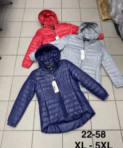 Kurtki damskie,size xl-5xl,Paczka 5szt,1kolor