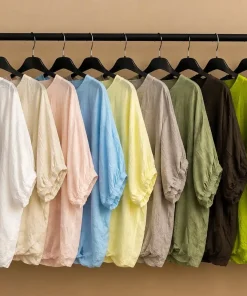 Bluzki Damskie,size uni,paczka 6szt,mix kolor