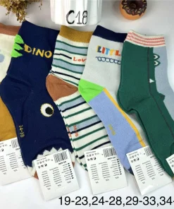 Skarpetki DZIECIĘCA,Size 19-38,paczka 40szt, mix kolor