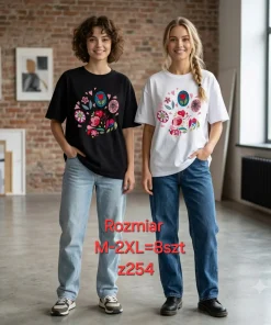 Bluzki damskie,size m-2xl,Paczka 8szt,mix kolor