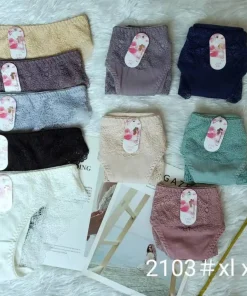 Majtki Damskie,Size xl-3xl,paczka 24szt, mix kolor