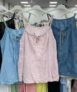 Bluzki damskie WŁOSKA ,Size uni ,paczka 6 szt mix kolor