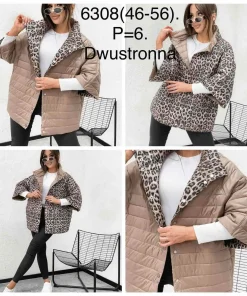 Kurtki damskie,size 46-56,Paczka 6szt,1kolor