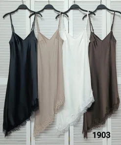 Koszule nocne Damskie,Size s-l,paczka 12szt, mix kolor
