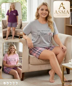 Piżamy Damskie,Size l-4xl,paczka 10szt, mix kolor