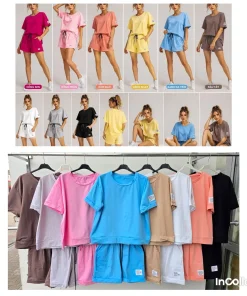 Komplety damskie,size uni,Paczka 6szt,mix kolor