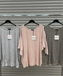 Bluzki damskie WŁOSKA ,Size uni ,paczka 6 szt mix kolo