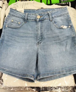 Spodenki jeansowe Damskie,Size 38-48,paczka 10szt, 1 kolor