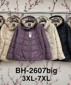 Kurtki damskie,size 3-7xl,Paczka 5szt,1kolor
