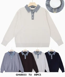Swetry damskie,size uni,Paczka 8szt,mix kolor