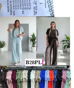 Komplety damskie WŁOSKA ,Size uni ,paczka 6 szt mix kolor