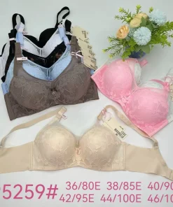 Biustonosz E Damskie,Size 36/80-46/105,paczka 6szt, 1 kolor