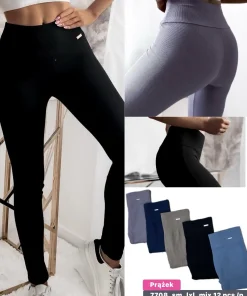 Legginsy Damskie,Size s/m-l/xl,paczka 12szt, mix kolor