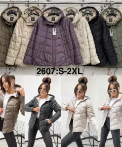 Kurtki damskie,size s-2xl,Paczka 5szt,1kolor