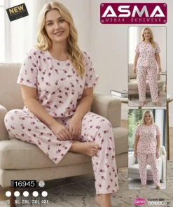 Piżamy Damskie,Size l-4xl,paczka 15szt, 1 kolor