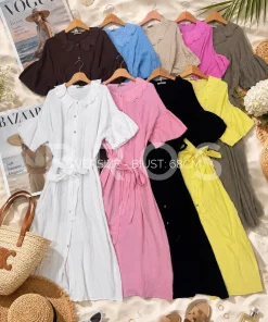 Sukienki damskie,size uni,Paczka 6szt,mix kolor