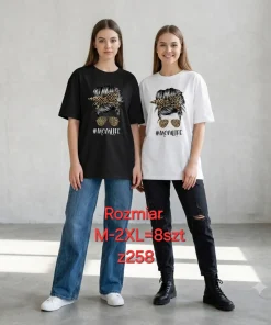 Bluzki damskie,size m-2xl,Paczka 8szt,mix kolor