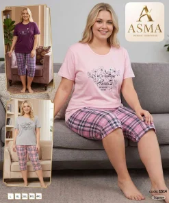 Piżamy Damskie,Size l-4xl,paczka 15szt, mix kolor