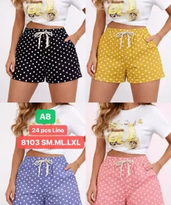 Spodenki Damskie,Size s/m-l/xl,paczka 24szt, mix kolor