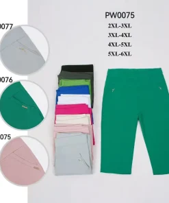 Spodnie Damskie,Size 2xl/3xl-5xl/6xl,paczka 12szt, mix kolor
