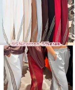 Spodnie damskie,size uni,Paczka 6szt,mix kolor