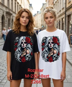 Bluzki damskie,size m-2xl,Paczka 8szt,mix kolor