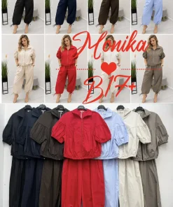 Komplety damskie WŁOSKA ,Size uni ,paczka 6 szt mix kolor