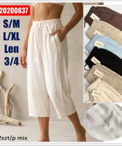 Spodnie Damskie,Size s/m-l/xl,paczka 12szt, mix kolor
