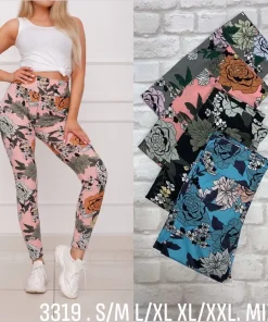Legginsy Damskie,Size m/l-xl/2xl,paczka 12szt, mix kolor