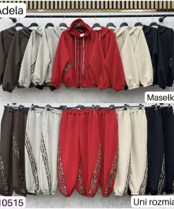 Komplety damskie WŁOSKA,Size uni ,paczka 6 szt mix kolor