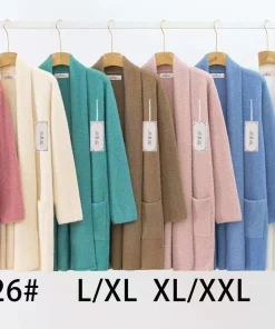 Swetry damskie,size l/xl-xl/2xl,Paczka 8szt,mix kolor