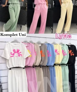Komplety damskie WŁOSKA ,Size uni ,paczka 6 szt mix kolor