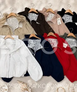 Kurtki damskie,size uni,Paczka 6szt,mix kolor
