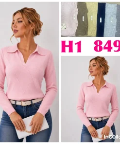 Swetry damskie,size l/xl-2/3xl,Paczka 12szt,mix kolor