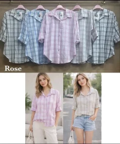 Koszule damskie,size uni,paczka 6szt,mix kolor