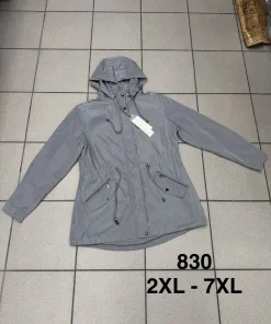 Kurtki damskie,size 2-7xl,Paczka 6szt,1kolor