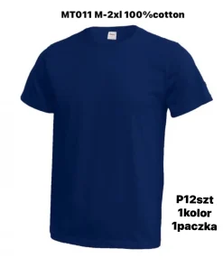 Bluzki MĘSKIE,Size m-2xl,paczka 12szt, 1 kolor