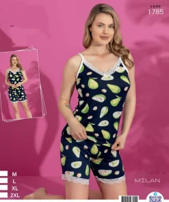Piżamy Damskie,Size m-2xl,paczka 12szt, 1 kolor