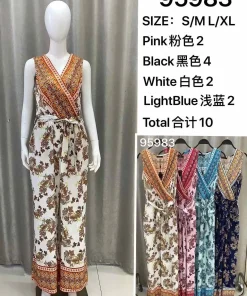 Kombinezony damskie,size s/m-l/xl,Paczka 12szt,mix kolor