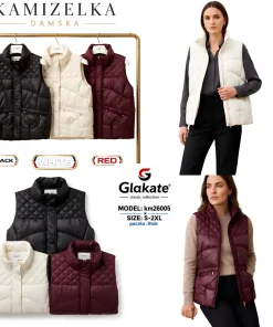Kamizelki damskie,size s-2xl,paczka 5szt,1kolor