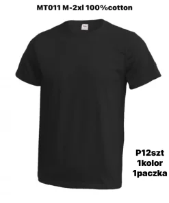 Bluzki MĘSKA,Size m-2xl,paczka 12szt, 1 kolor