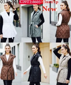 Kamizelki Damskie,Size s-2xl,paczka 5szt, 1 kolor