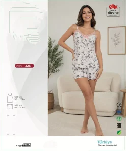 Piżamy Damskie,Size m-xl,paczka 6szt, 1 kolor