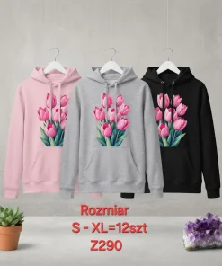 Bluzy damskie,size s-xl,Paczka 12szt,mix kolor