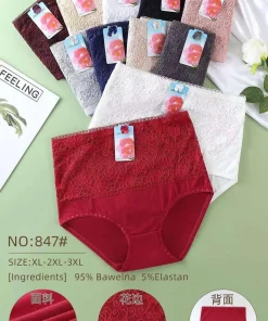 Majtki Damskie,Size xl-3xl,paczka 24szt, mix kolor