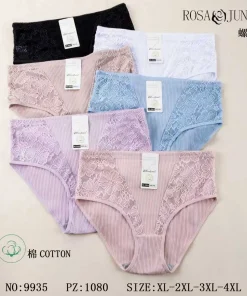 Majtki Damskie,Size xl-4xl,paczka 24szt, mix kolor